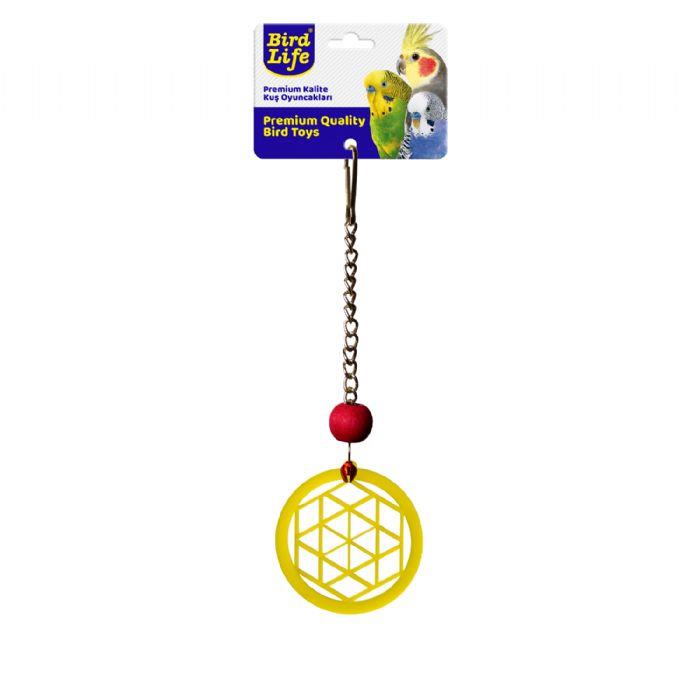 Birdlife Kuş Oyuncağı Akrilik Geometrik Şekilli Sarkaç-03