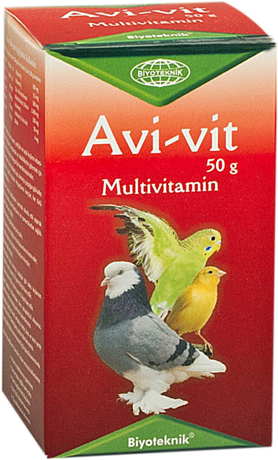 Biyoteknik Avi-Vit    Kuşlar İçin Multivitamin