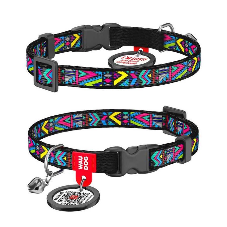Collar QR Pasaportlu Kedi Boyun Tasması 20-30 Cm 10 MM 