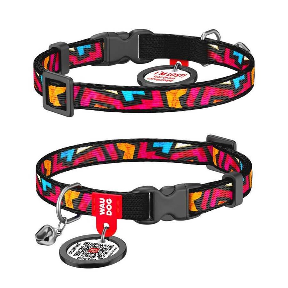Collar QR Pasaportlu Kedi Boyun Tasması 20-30 Cm 10 MM 