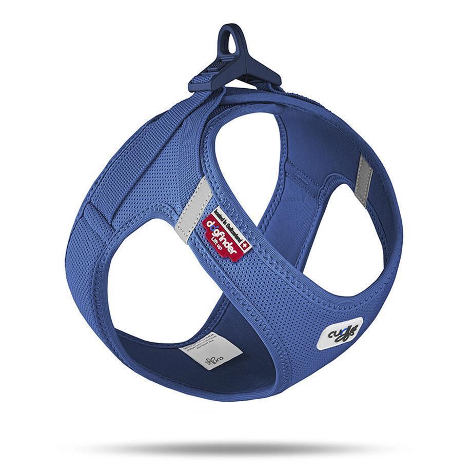 Curli Vest Göğüs Tasması Clasp Air-Mesh Mavi 3XS