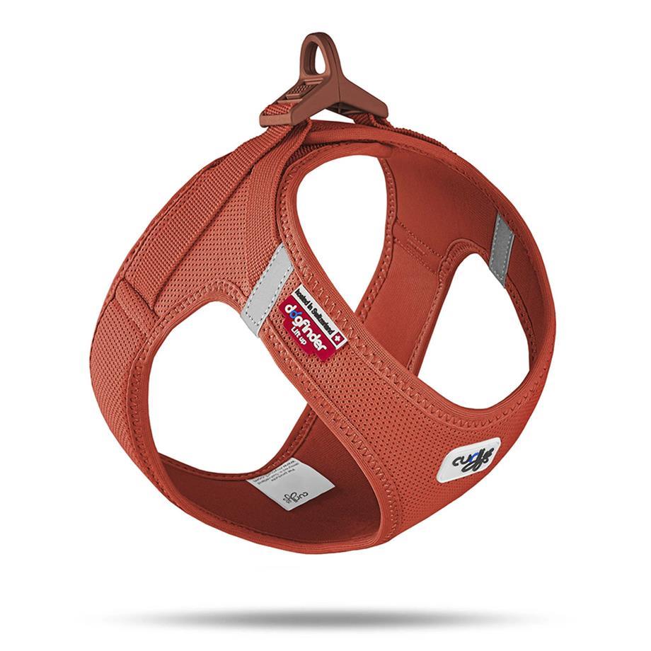Curli Vest Göğüs Tasması Clasp Air-Mesh Sun Turuncu 3XS