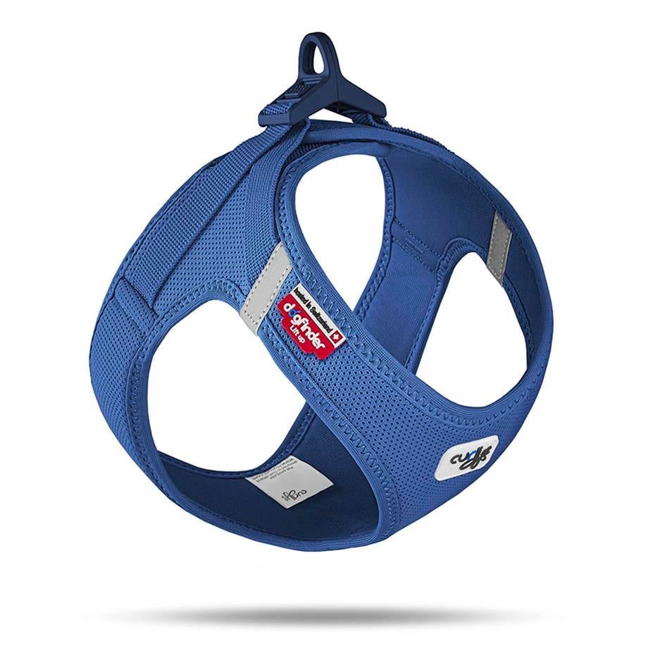 Curli Vest Göğüs Tasması Clasp Air-Mesh Mavi 3XS