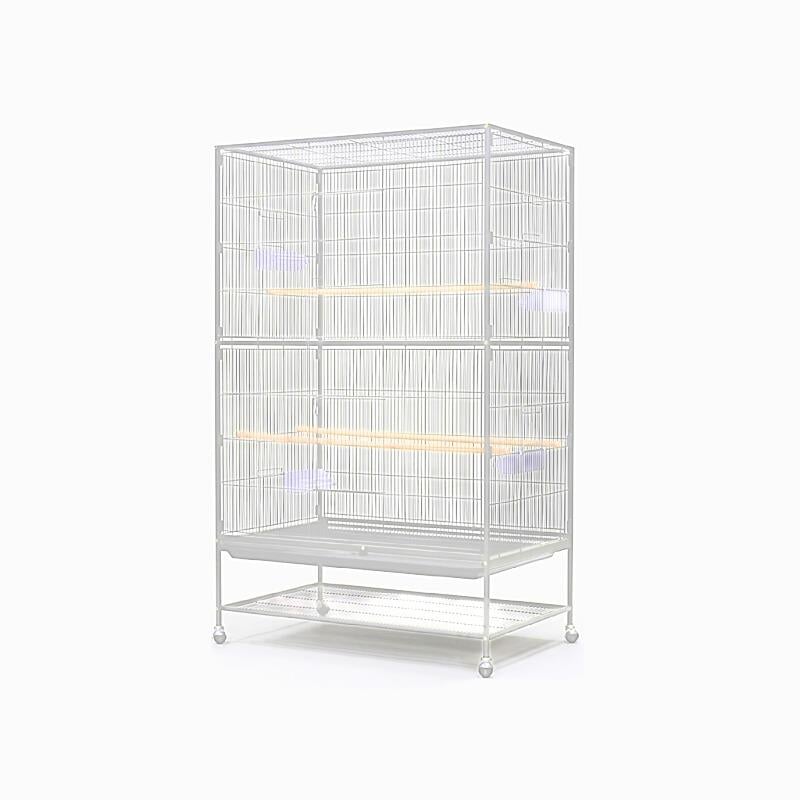 Dayang A45 Beyaz Ayaklı Kafes 90X58,4X152,4 Cm