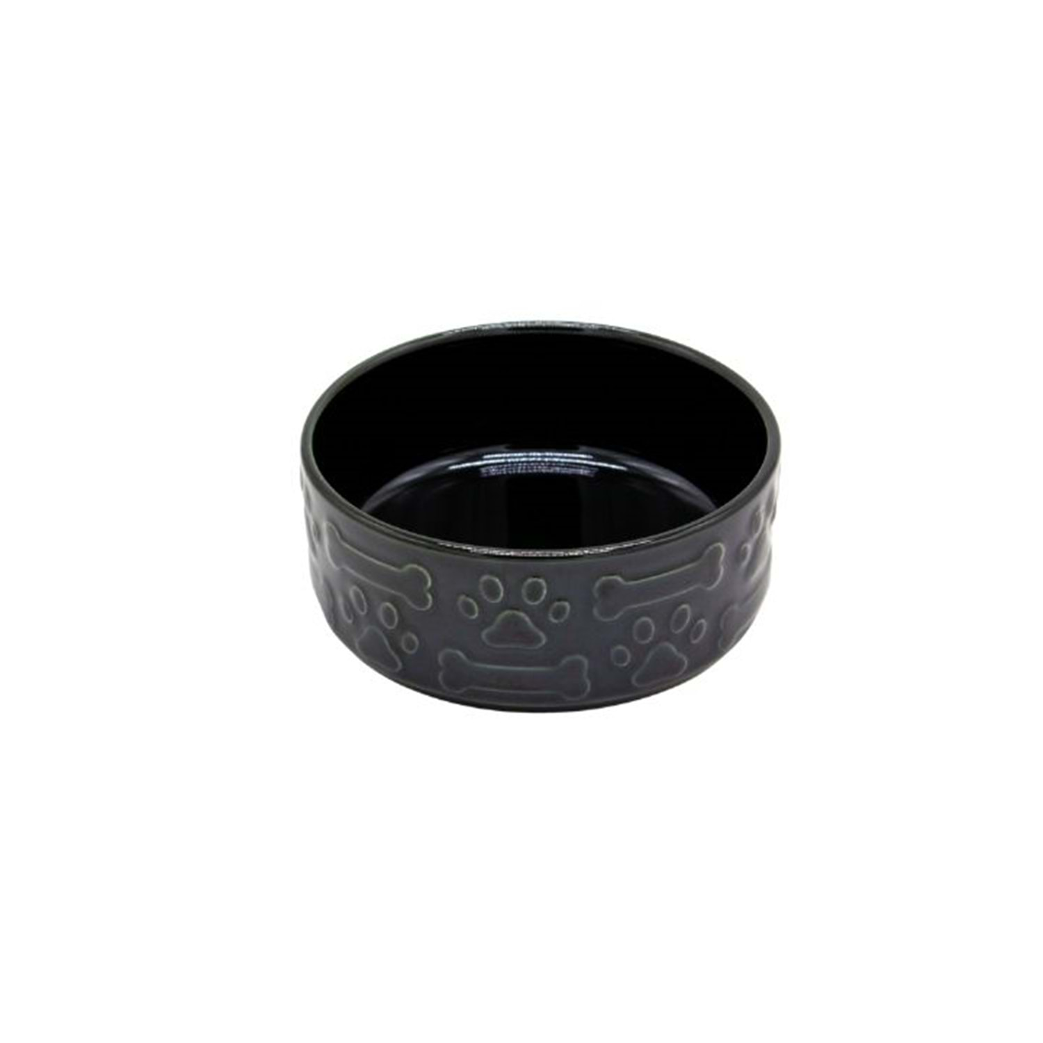 Doglife Design Seramik Mama Kabı Reaktif Yeşil 12cm