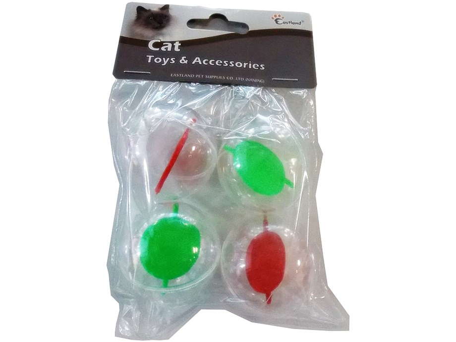 Eastland Aynalı Şeffaf Pls. Top 4 Cm