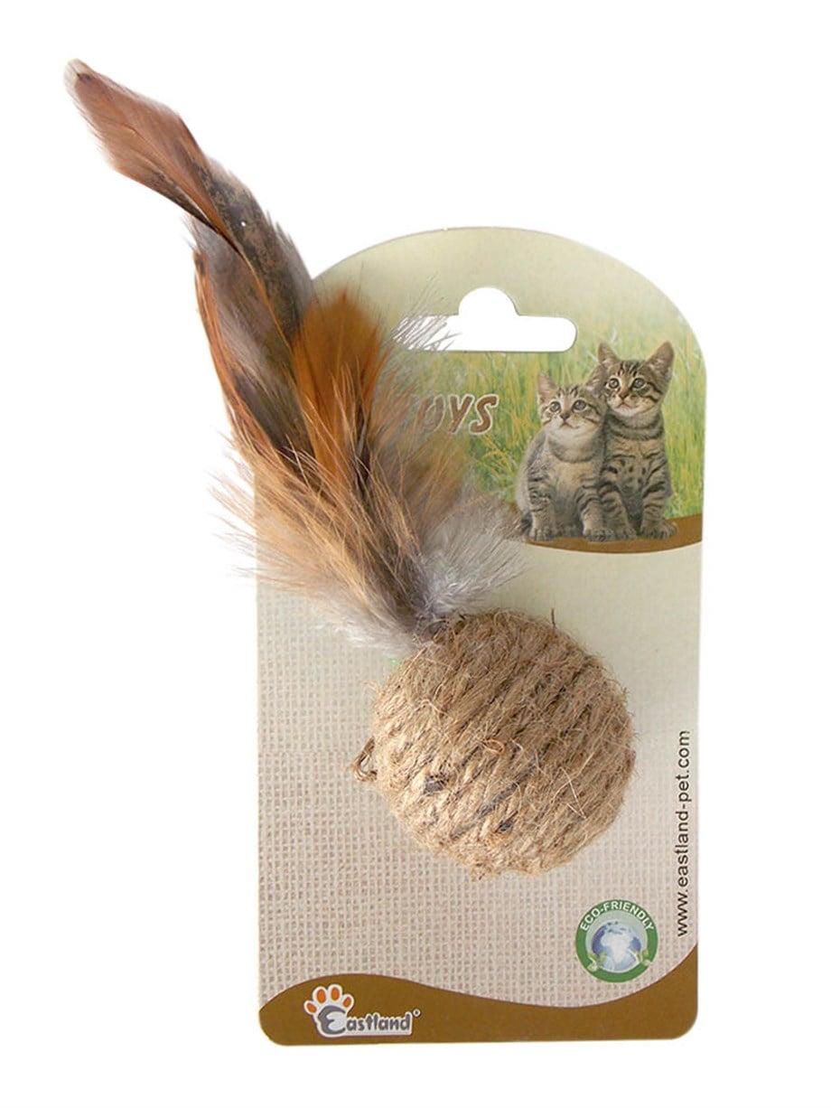 Eastland Tüylü Top Kedı Oyuncağı 4 Cm