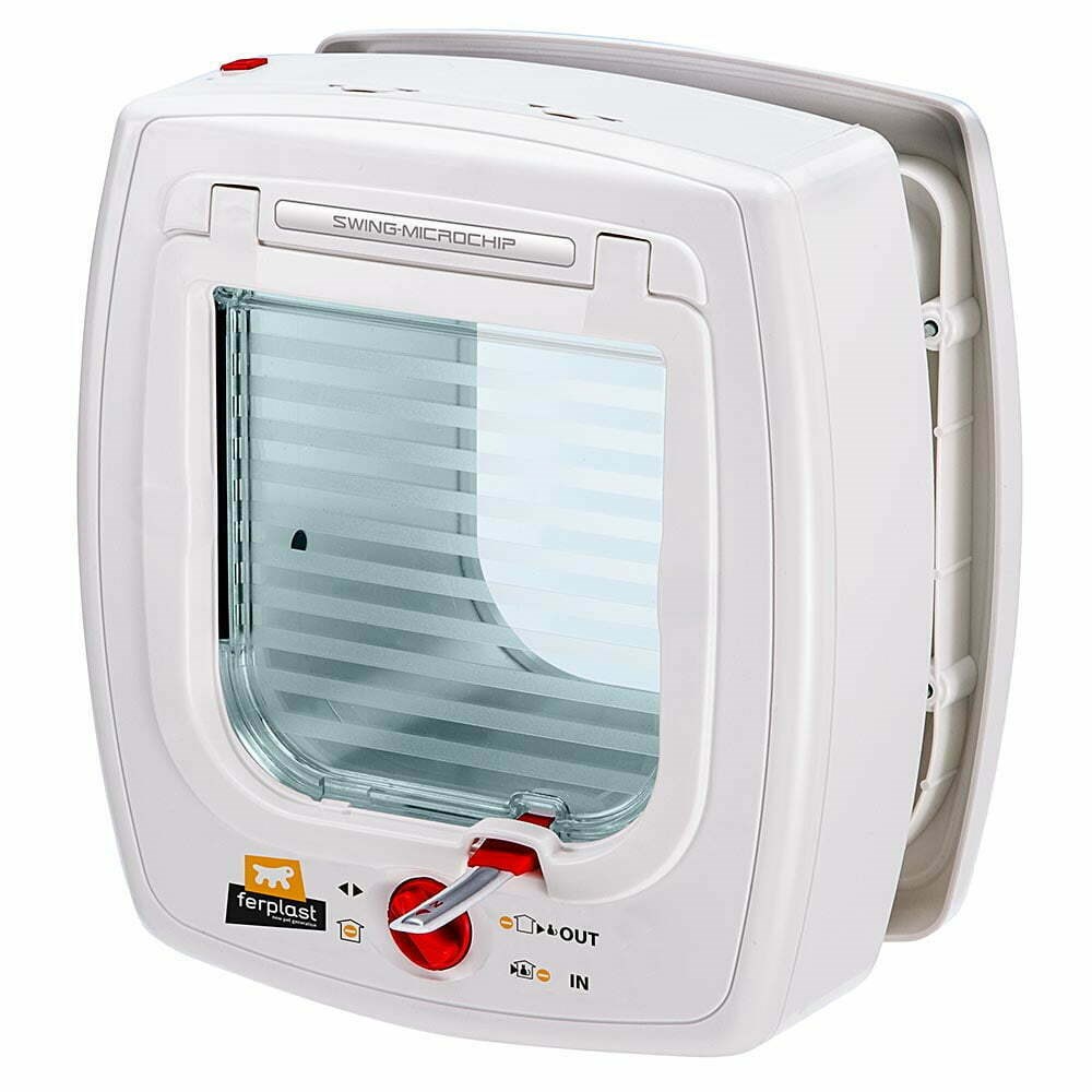 Ferplast Swing Microchip Mikroçipli White Kedi Kapısı