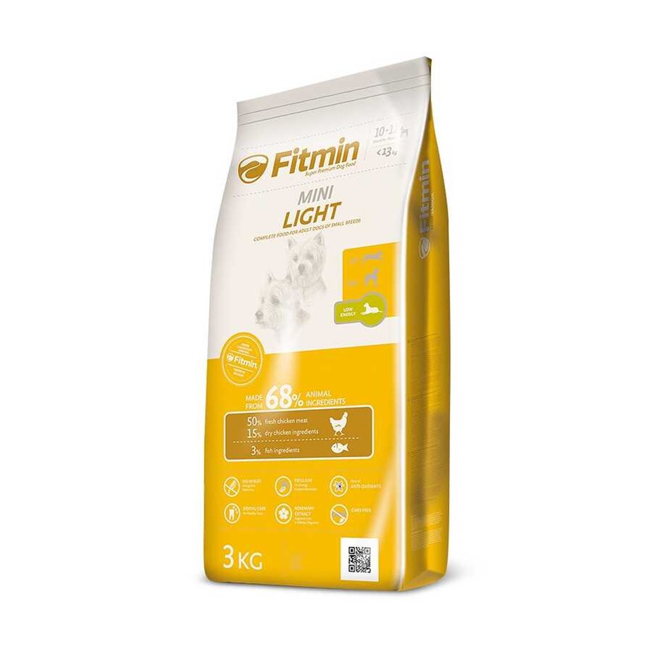 Fitmin Nutrition %50 Taze Tavuk Etli Ufak Irk Yetişkin Light Köpek Maması 3 Kg