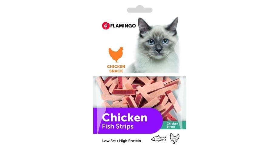 Flamingo Tavuklu ve Balıklı Sandviç Kedi Ödül Maması 85gr