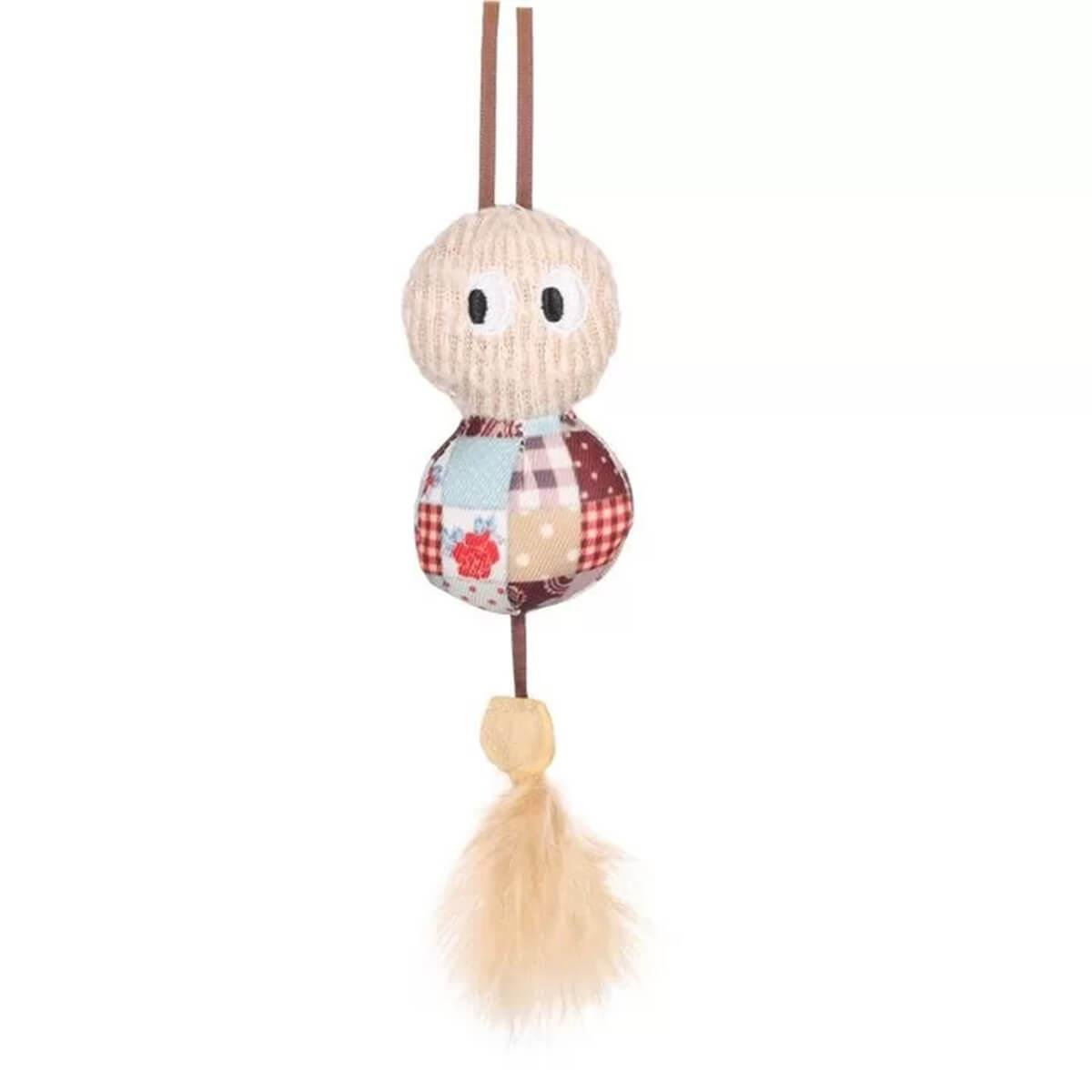 Flamingo Vinta Catnipli Tüylü Hışırtılı Tırtıl Oyuncak