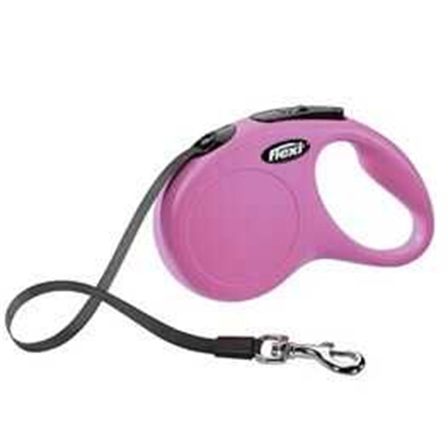 Flexi New Classic Medium 5 Mt Şerit Pembe