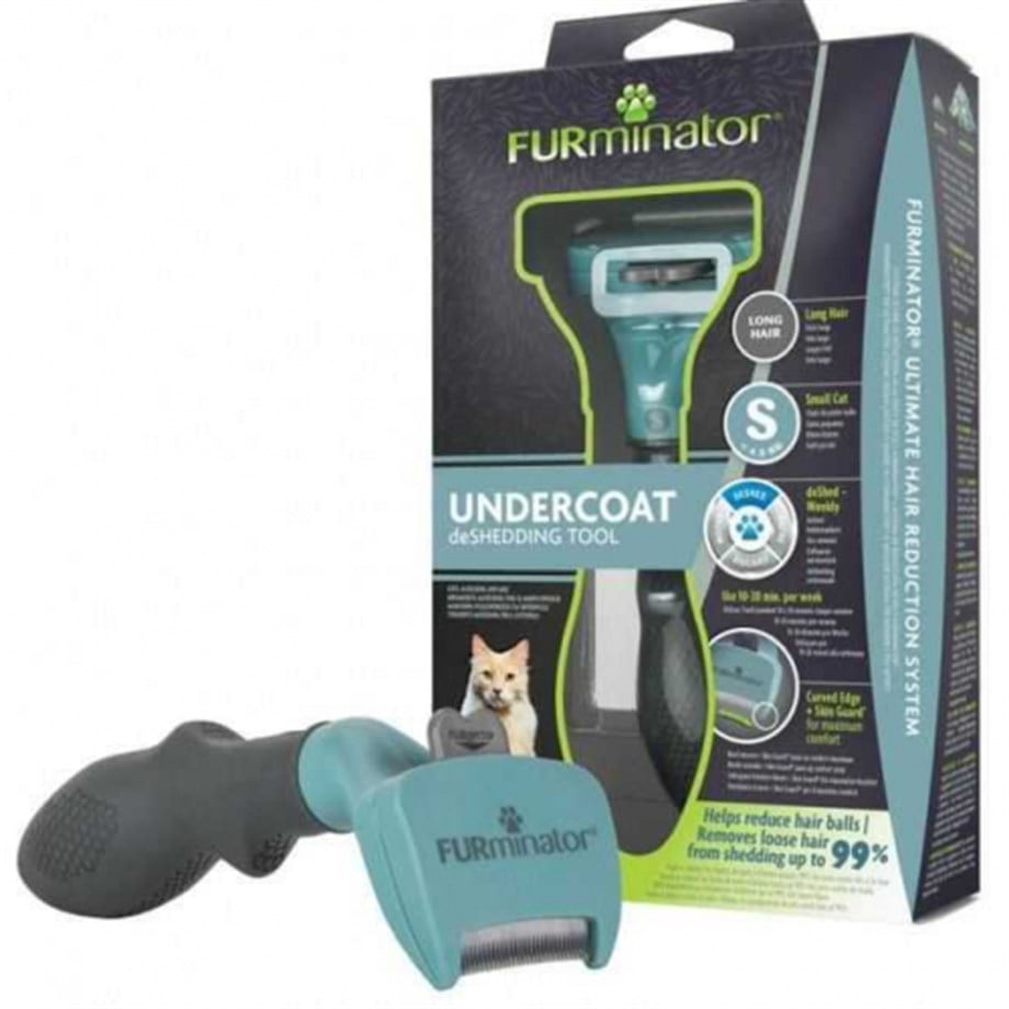Furminator Longhair Uzun Tüylü Kediler İçin Tarak Small