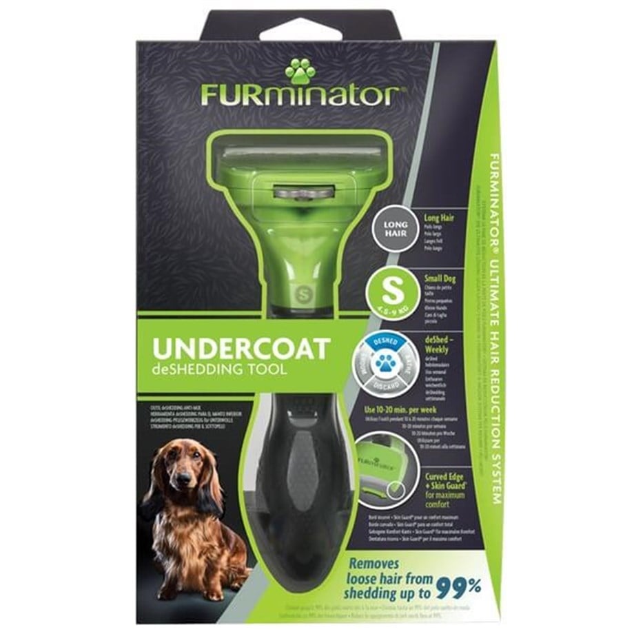 Furminator Uzun Tüylü Küçük Irk Köpek Tarağı Small