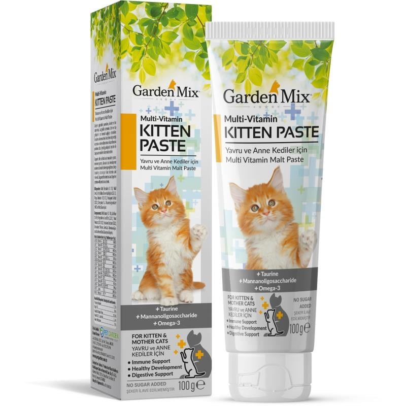 Garden Mix Yavru Kedi Kitten Multivitamin Macun 100 Gram