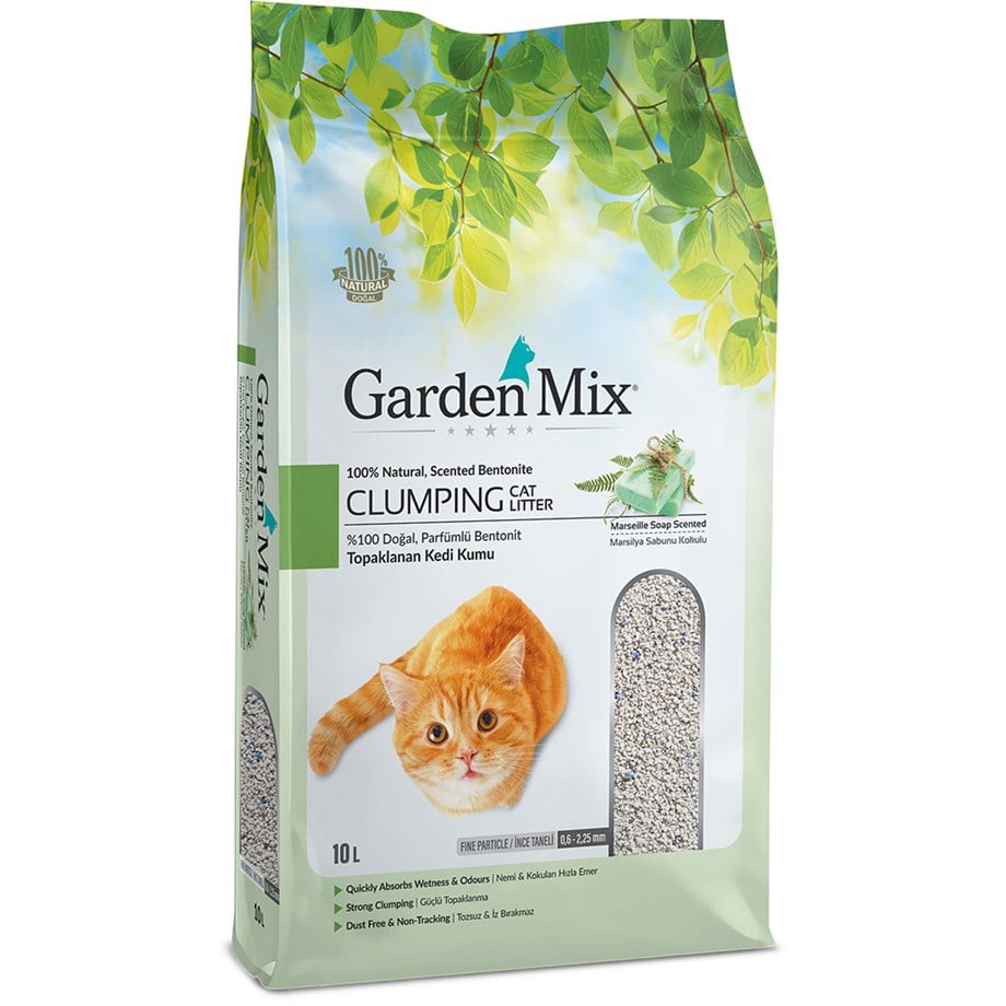 Gardenmıx Bentonit Marsilya Sabunu Kalın 10L