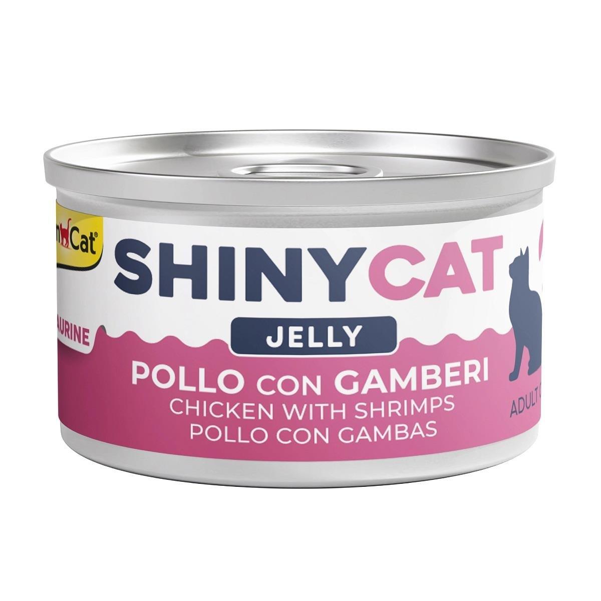 GimCat Shinycat Tavuklu ve Karidesli Kedi Konservesi 70gr