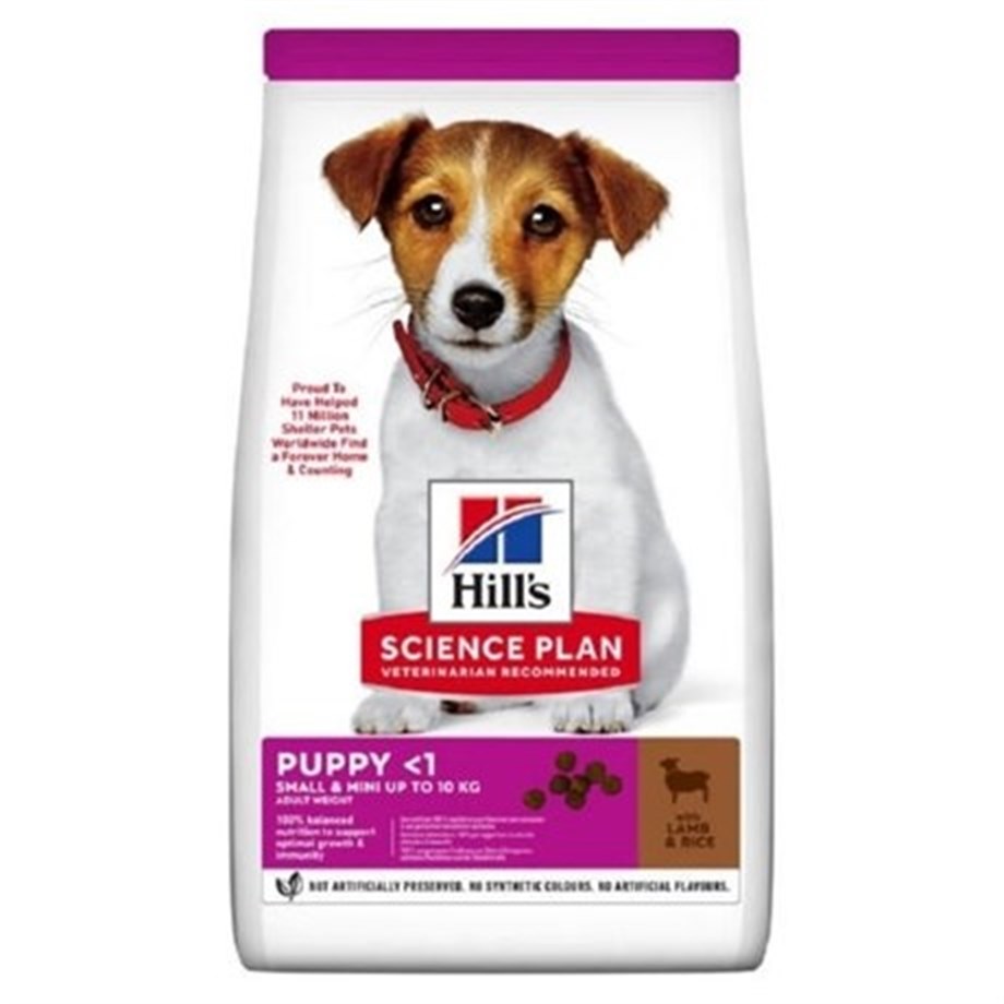 Hill's Puppy Kuzu Etli Küçük Irk Yavru Köpek Maması 1,5kg