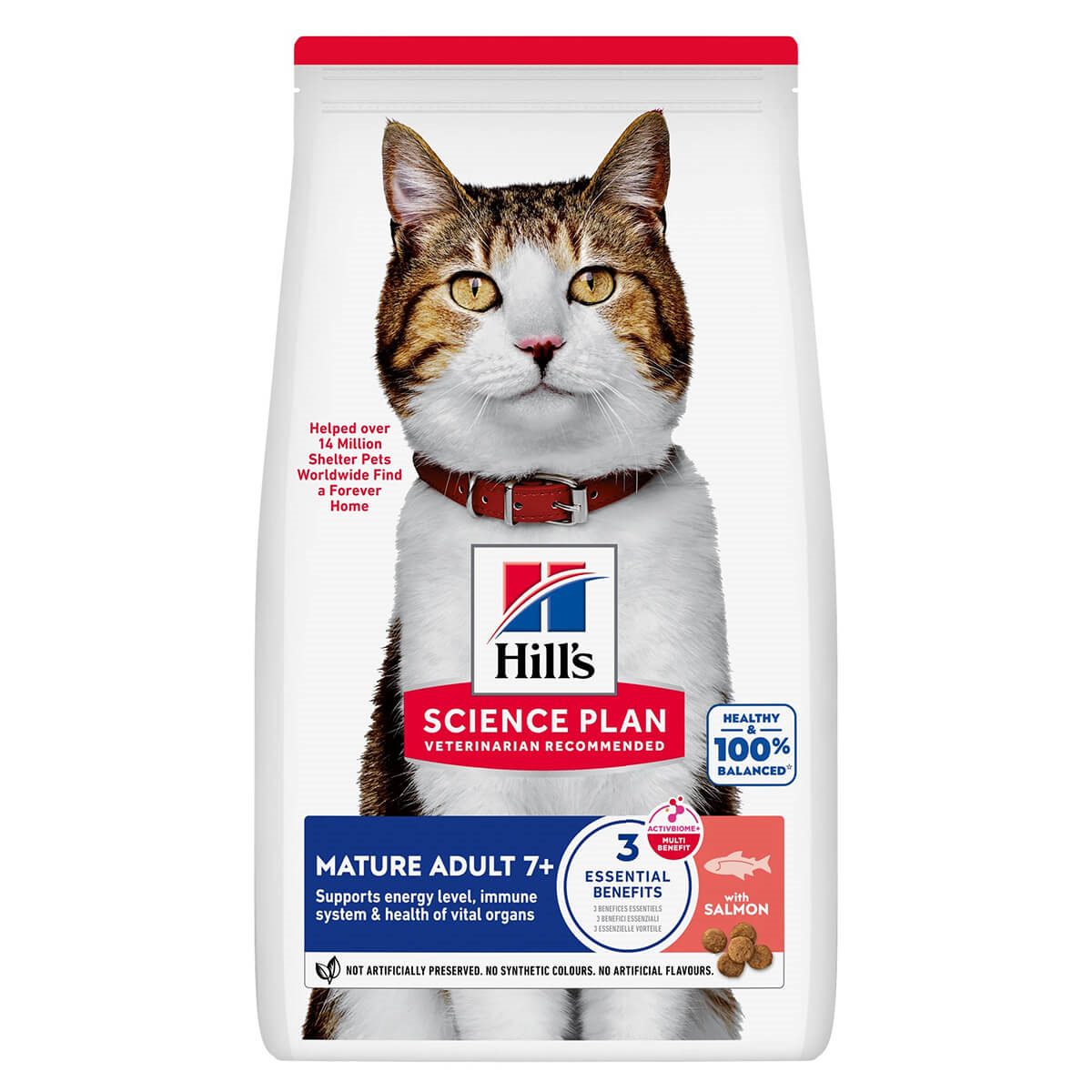 Hills Somonlu +7 Yaşlı Kedi Maması 1.5 Kg