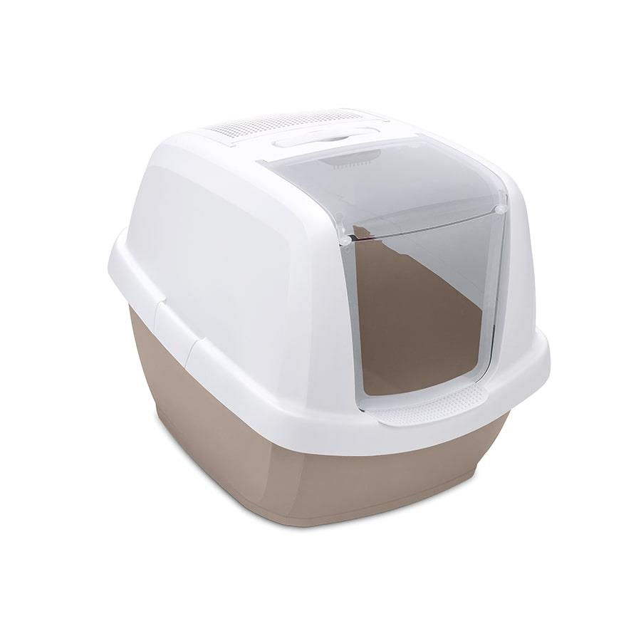 Imac Maddy Junıor Kapalı Kedi Tuvaleti Bej/beyaz 57x43x41cm