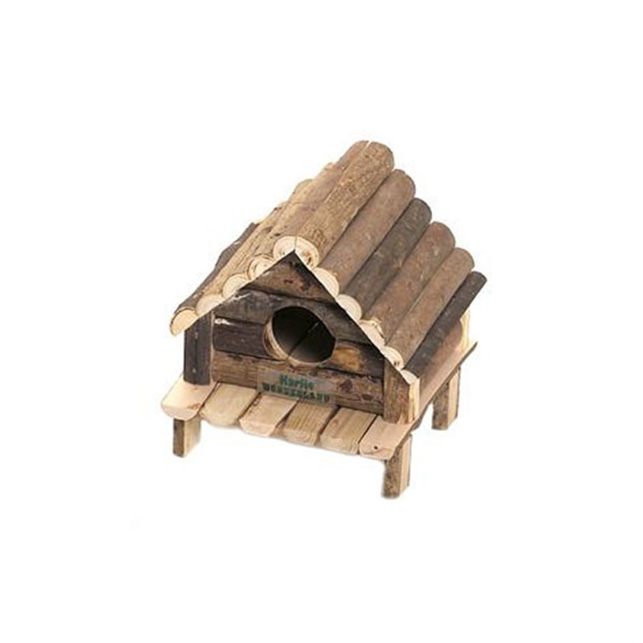 Karlıe Ahşap Kemirgen Evi 14X12X13Cm