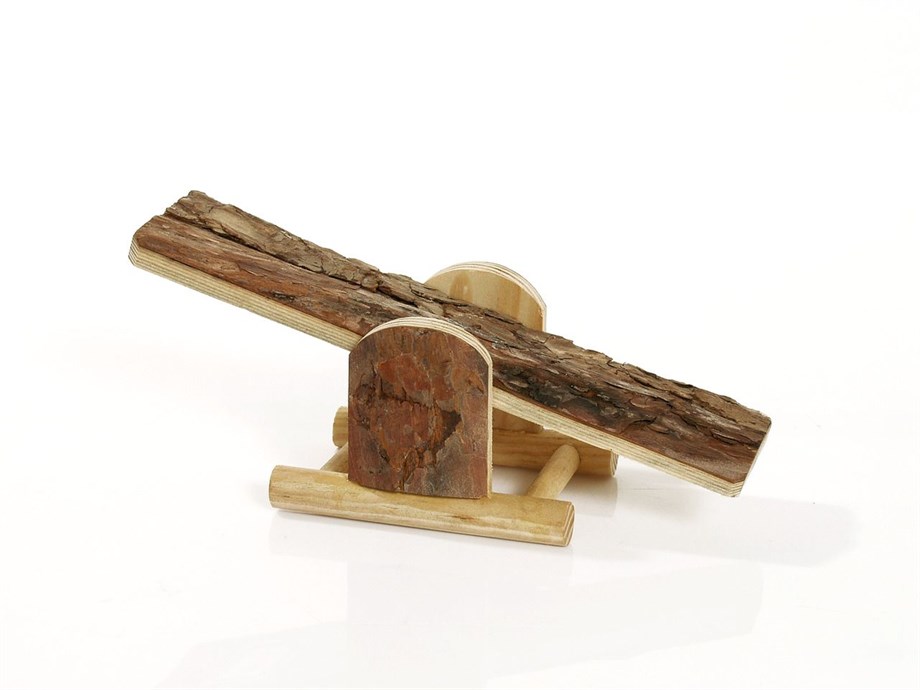 Karlıe Ahşap Kemirgen Tahterevalli 22X8X7Cm
