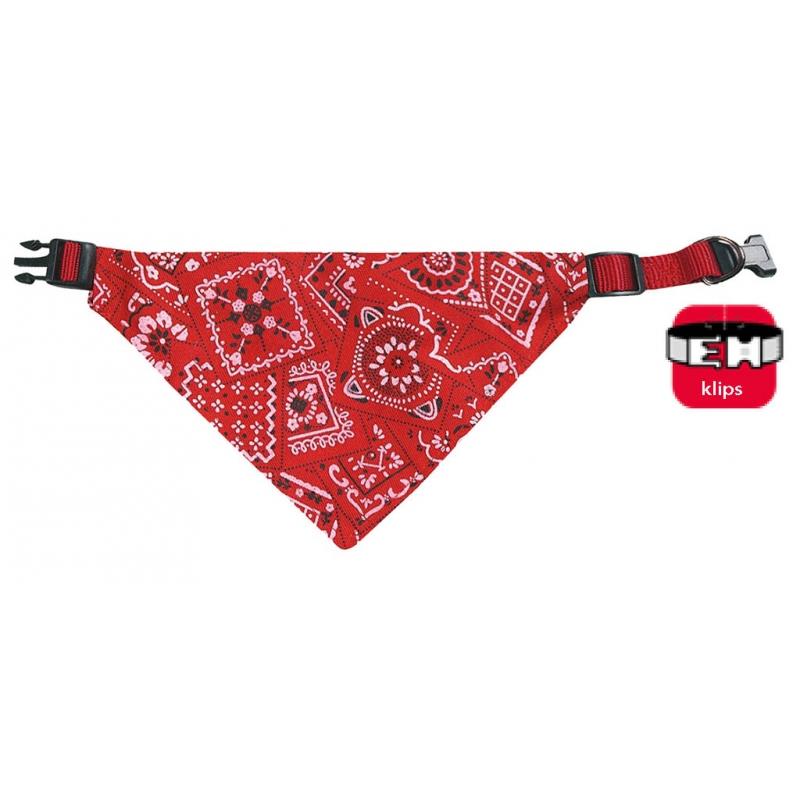 Karlie Bandanalı Tasma 35-50Cm Kırmızı