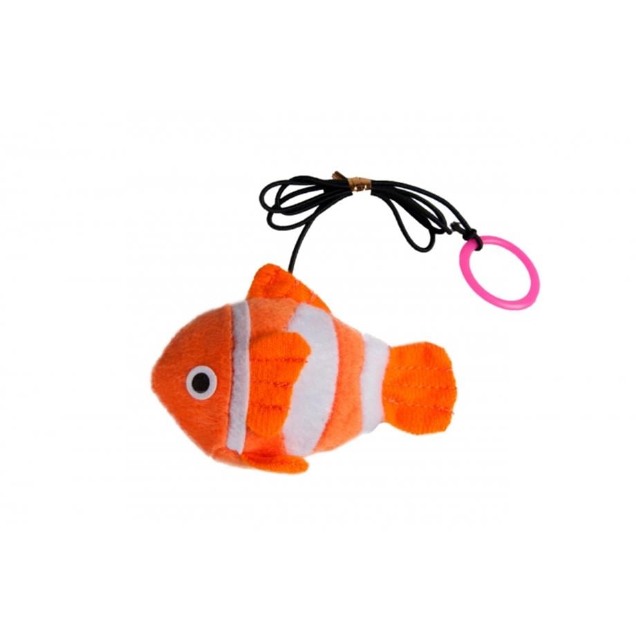 Karlie Catnipli İpli Peluş Kedi Oyuncağı 9cm