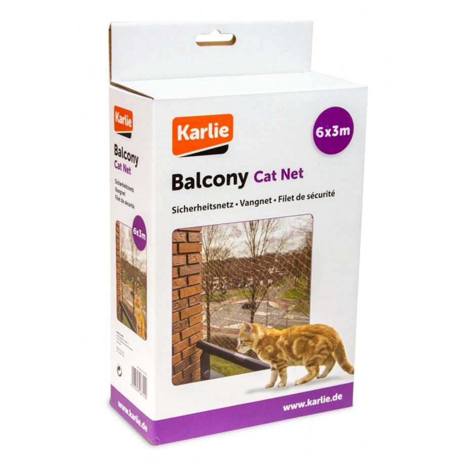 Karlie Kedi İçin Balkon Ağı 6m X 3m