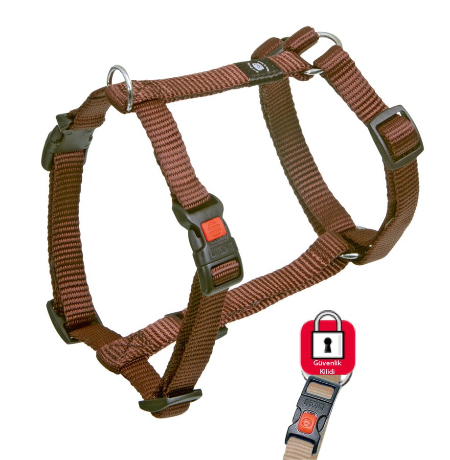 Karlıe Kilitli Göğüs Tasması Xs 25-40Cm K.Rengi