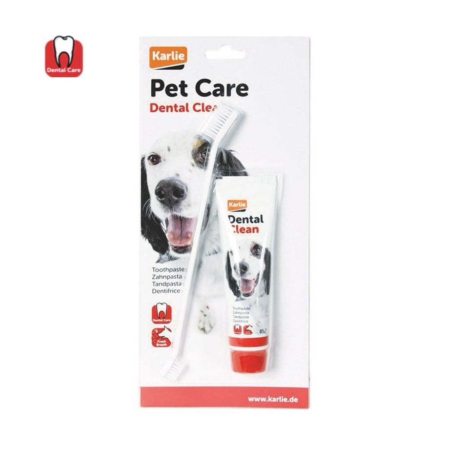 Karlie Köpek Diş Fırçası+Macunu 85G