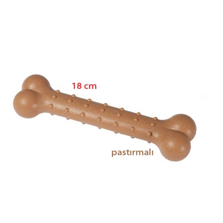 Karlie Naylon Çiğneme Kemiği Pastırmalı 18Cm