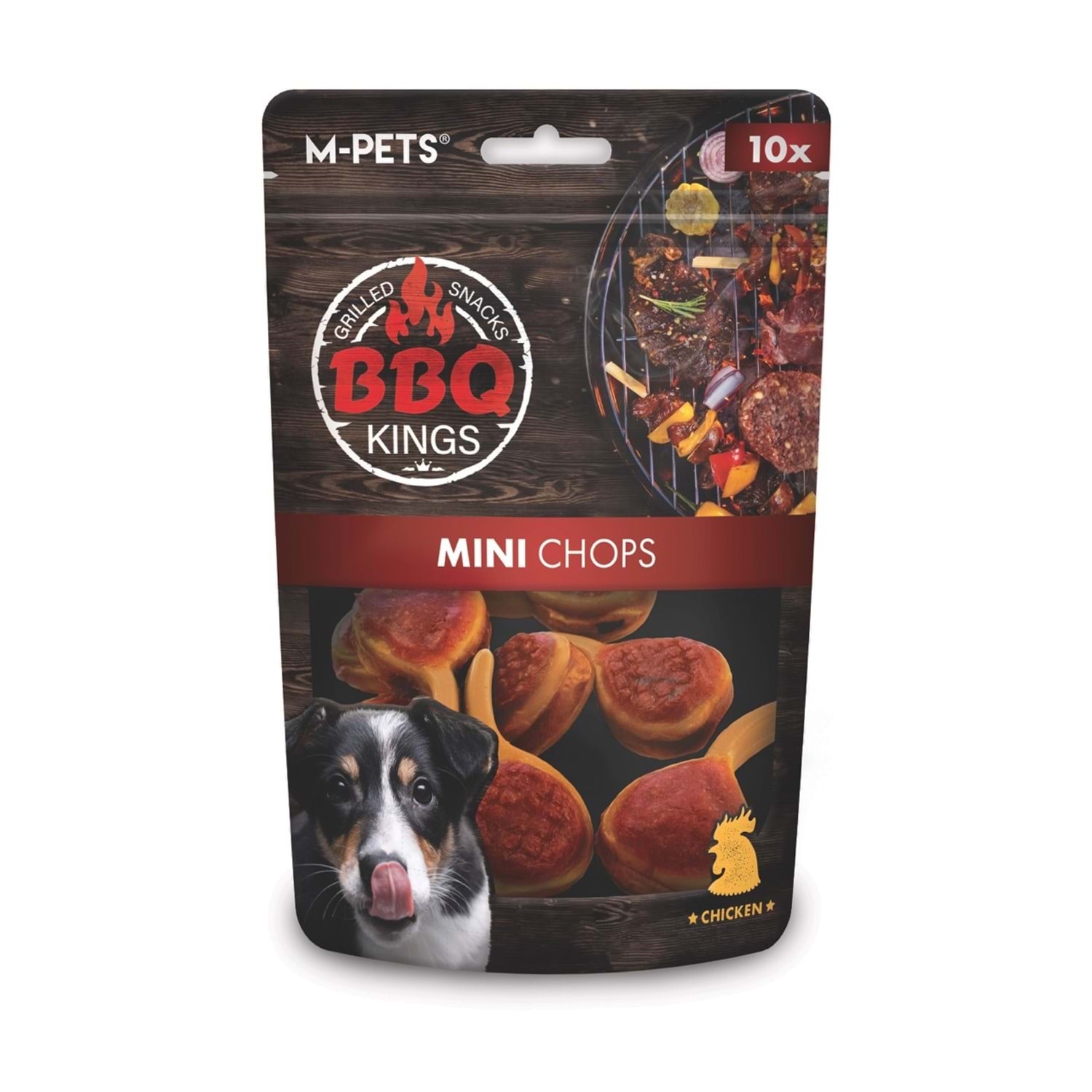 M-Pets Bbq Kıngs Mını Chops Chıcken Ödül 135gr