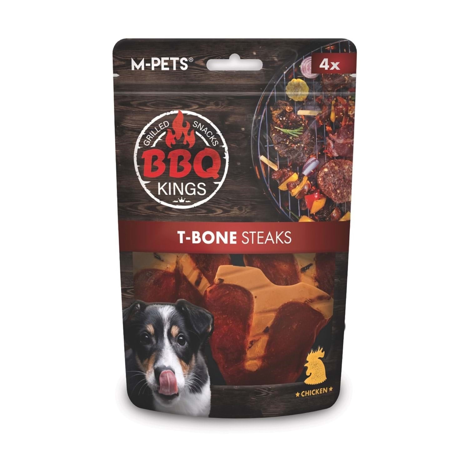M-Pets Bbq Kıngs T-bone Steaks Chıcken Ödül 105gr
