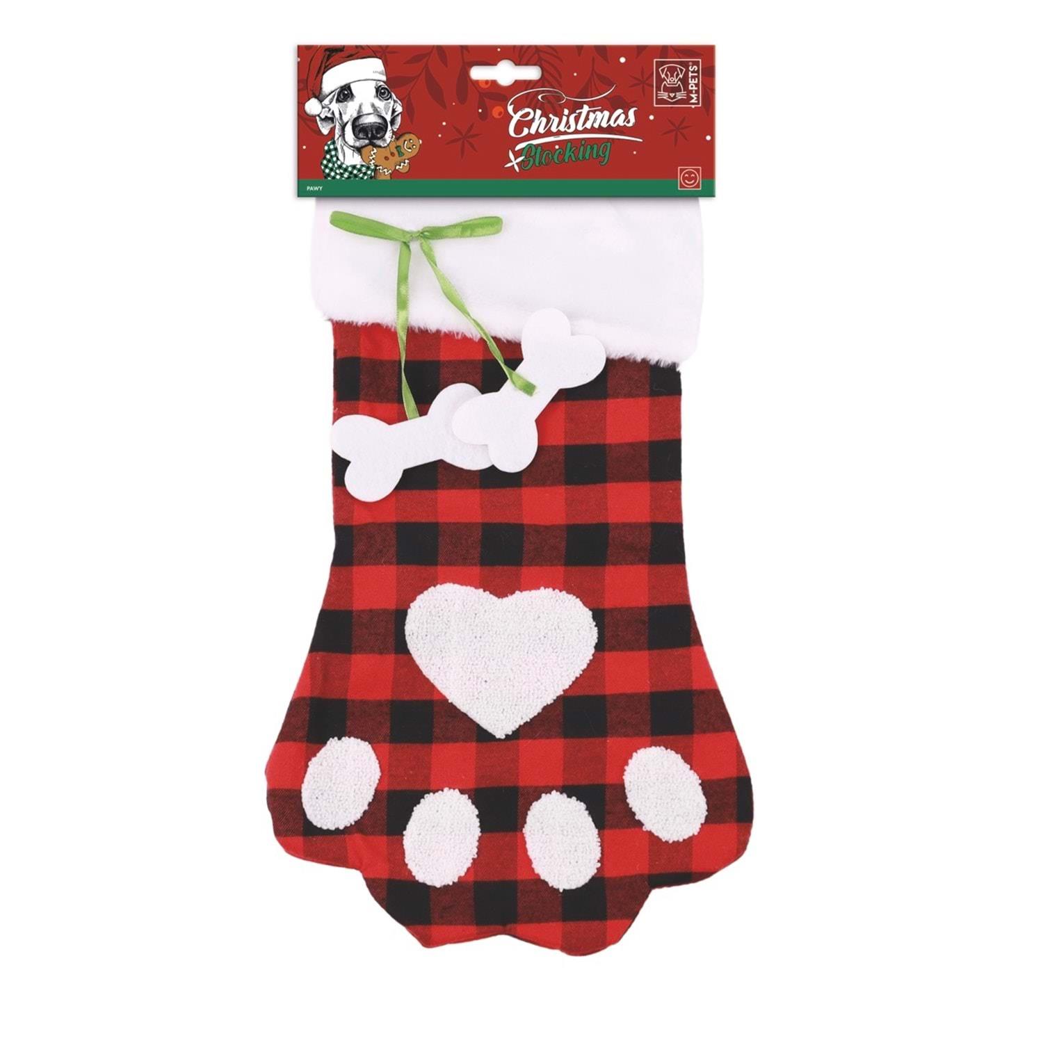 M-Pets Christmas Stocking Pawy Köpek Oyuncağı