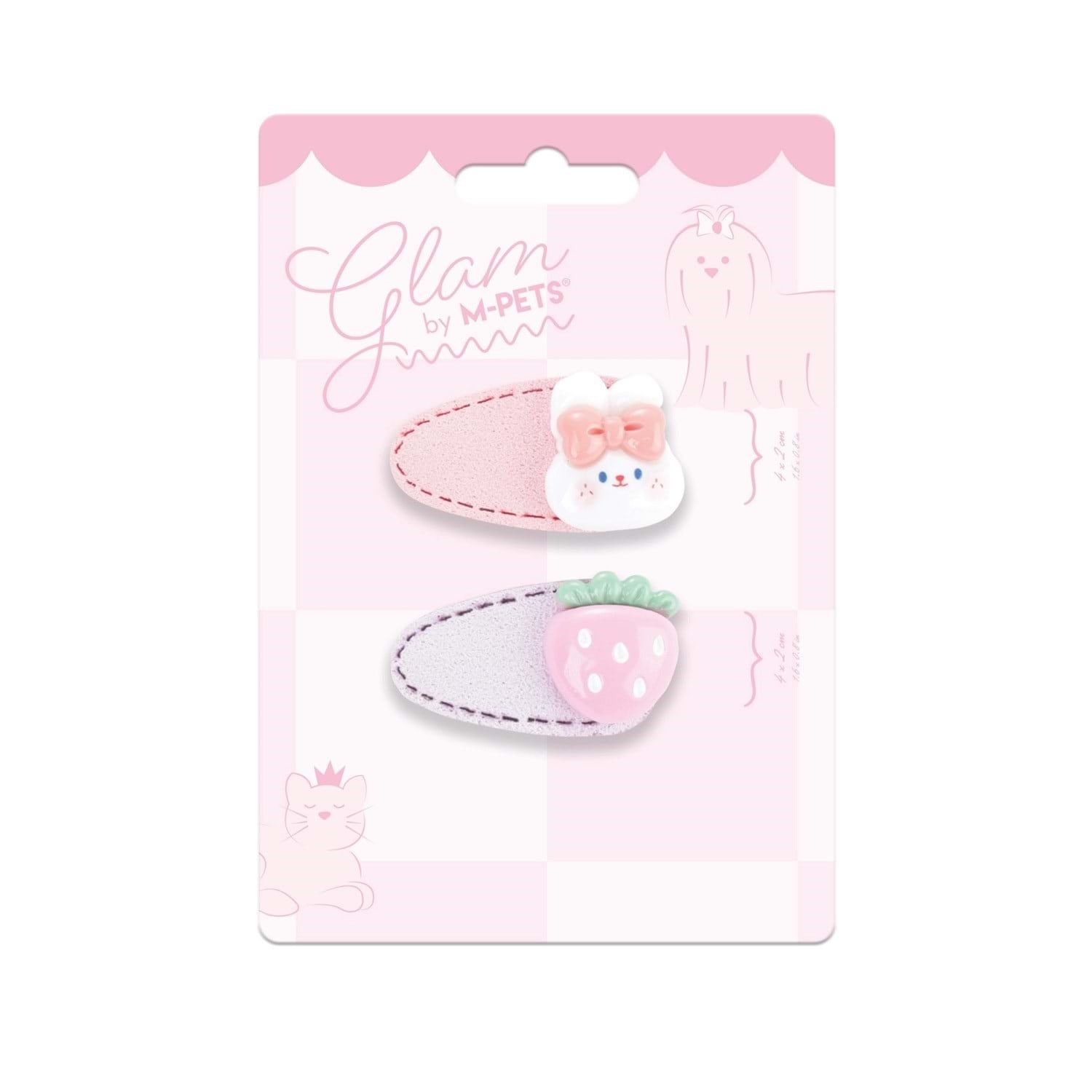 M-Pets Glam Köpek ve Kediler İçin Aksesuar Toka - Pembe