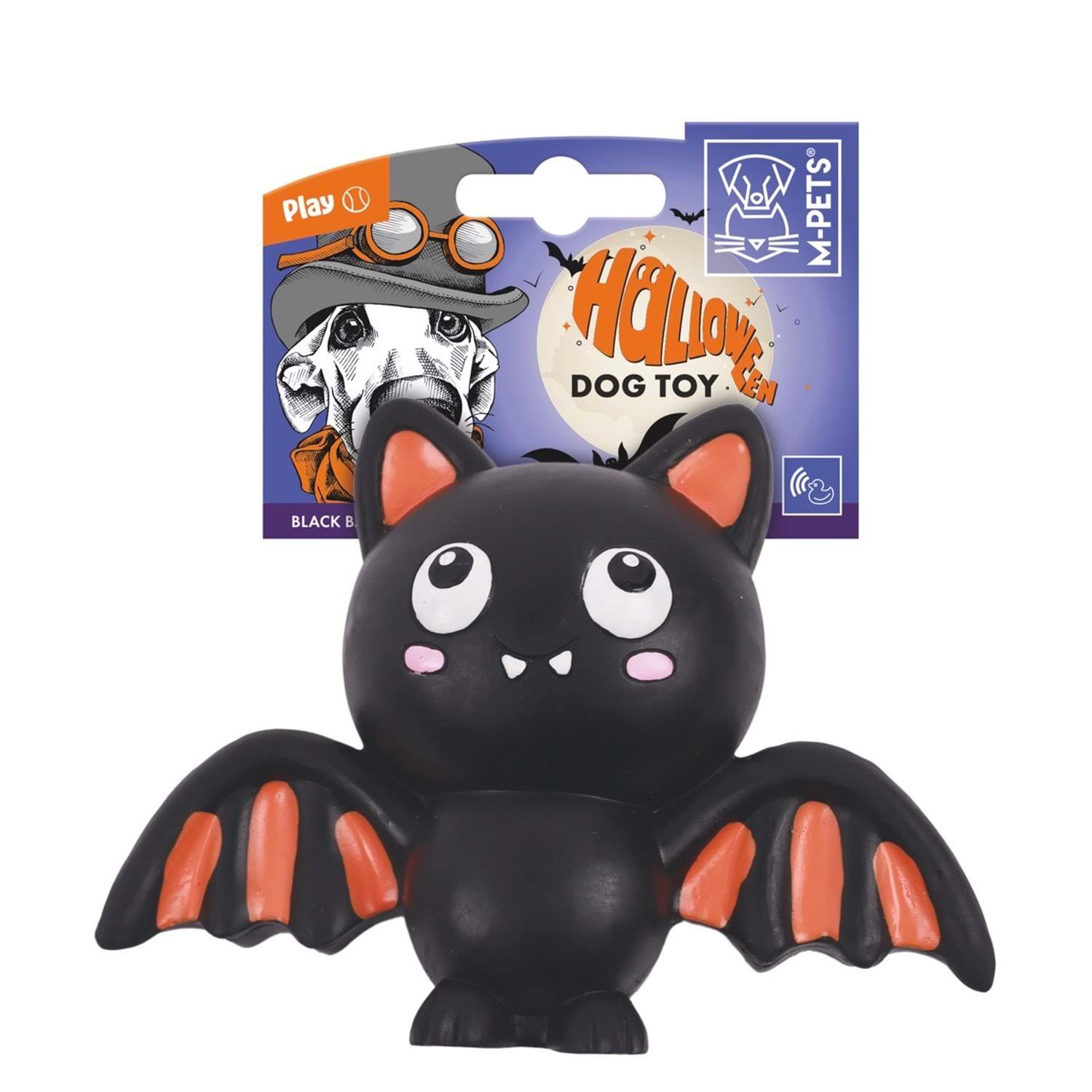 M-Pets Halloween Black Bat Köpek Oyuncağı