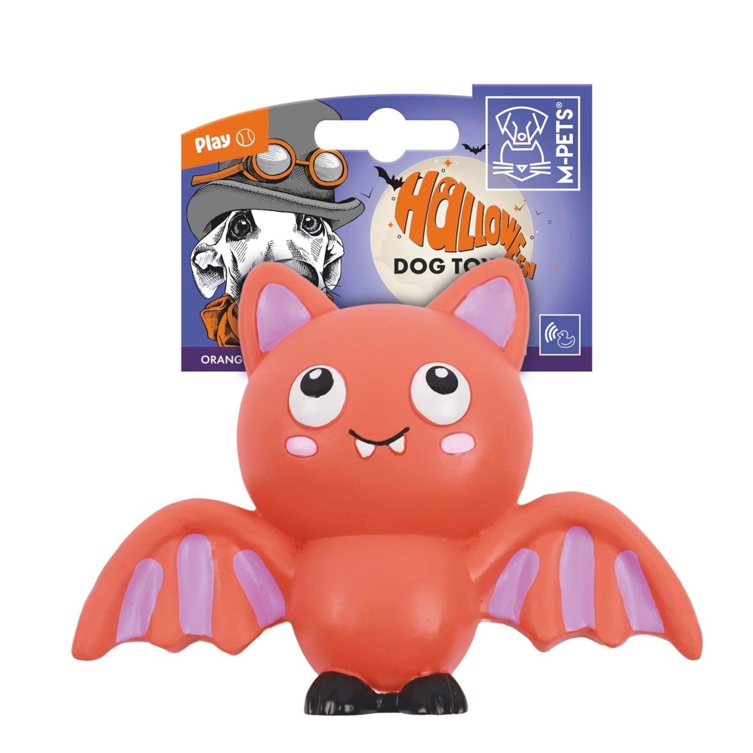M-Pets Halloween Orange Bat Turuncu Köpek Oyuncağı