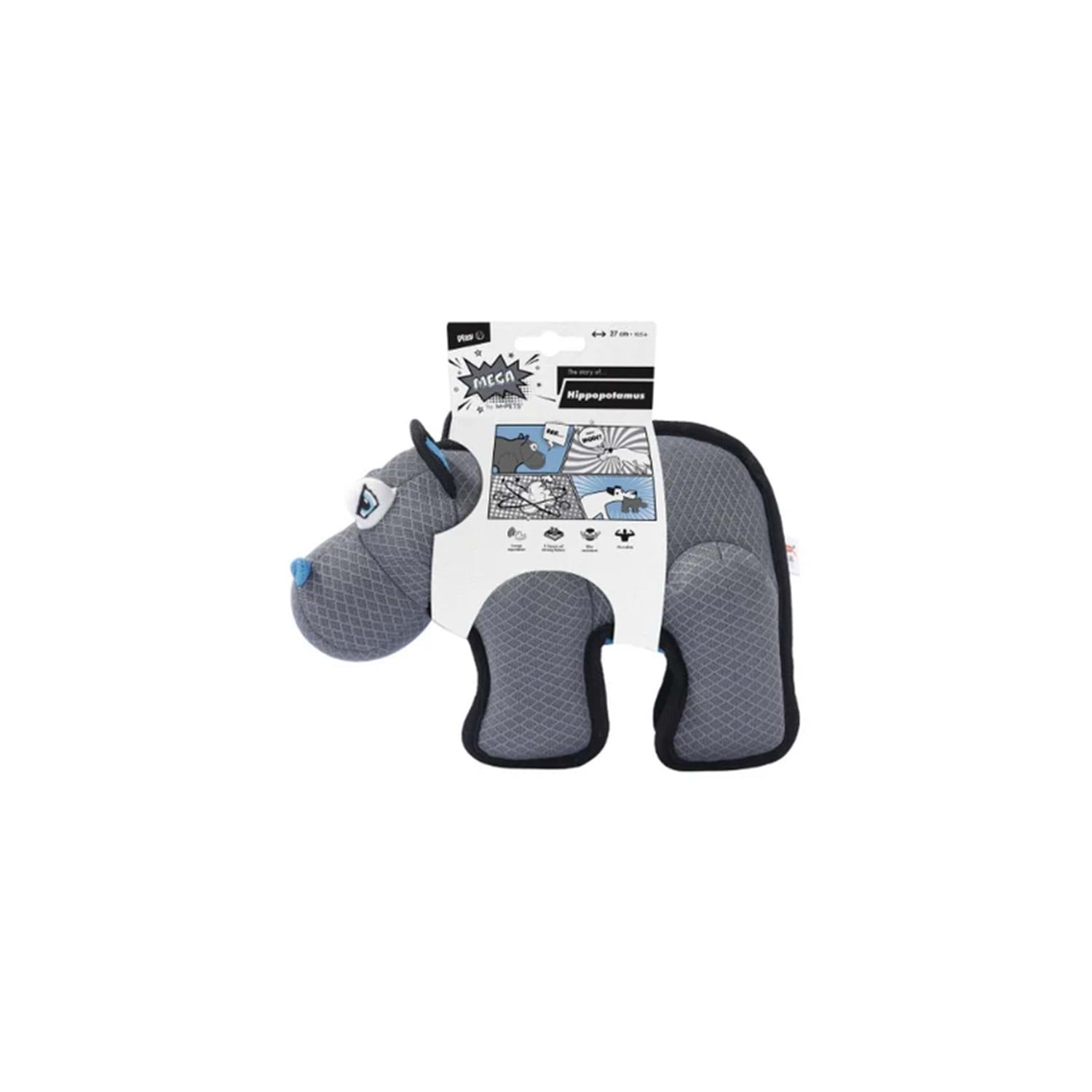 M-Pets Mega Hippopotam Köpek Oyuncağı
