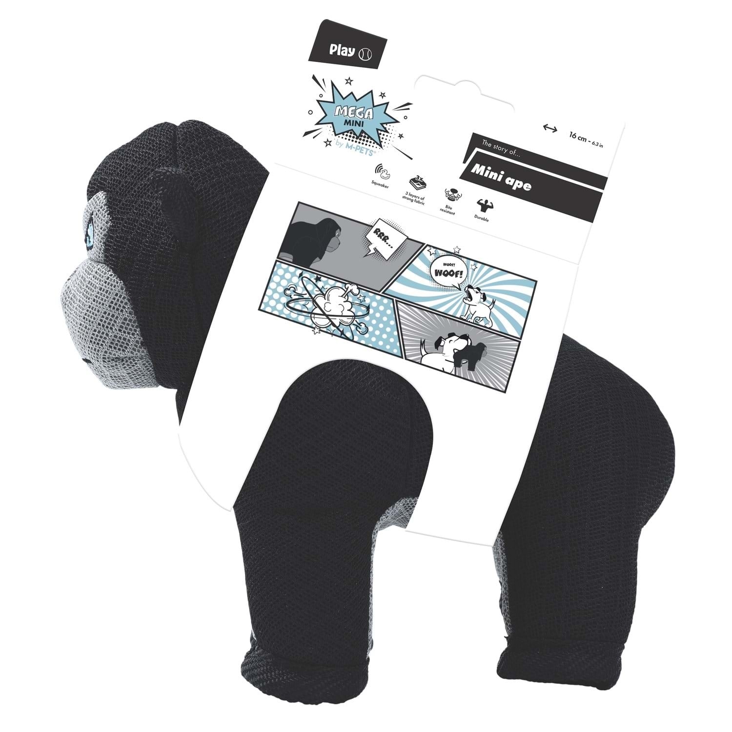 M-Pets Mega Mini Ape Köpek Oyuncağı