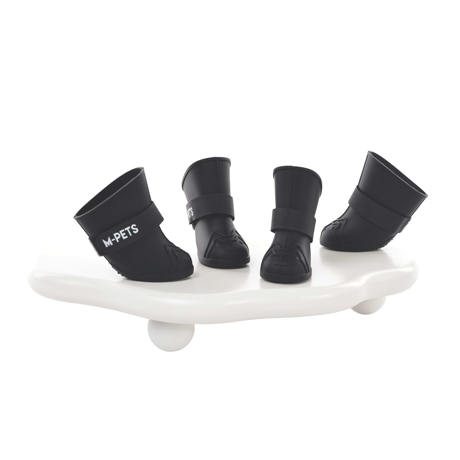 M-Pets Raıny Day Köpekler İçin Ayakkabı (XS) Black