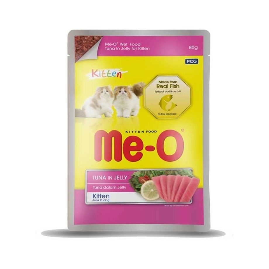 Meo Kitten Jöle İçerisinde Ton Balıklı Yavru Kedi Konservesi 80 Gr