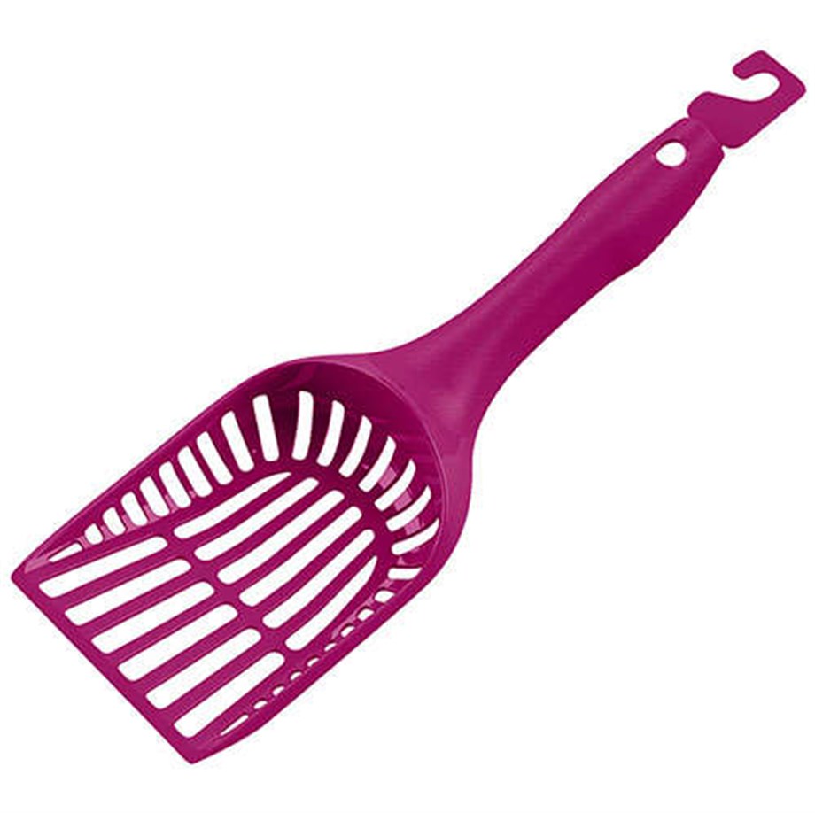 Moderna Handy Plastik Elekli Kedi Kum Küreği - Pembe