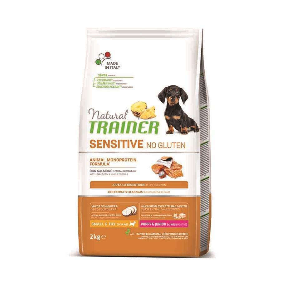 N. T Sensitive No Gluten Mini Puppy Salmon 2 Kg