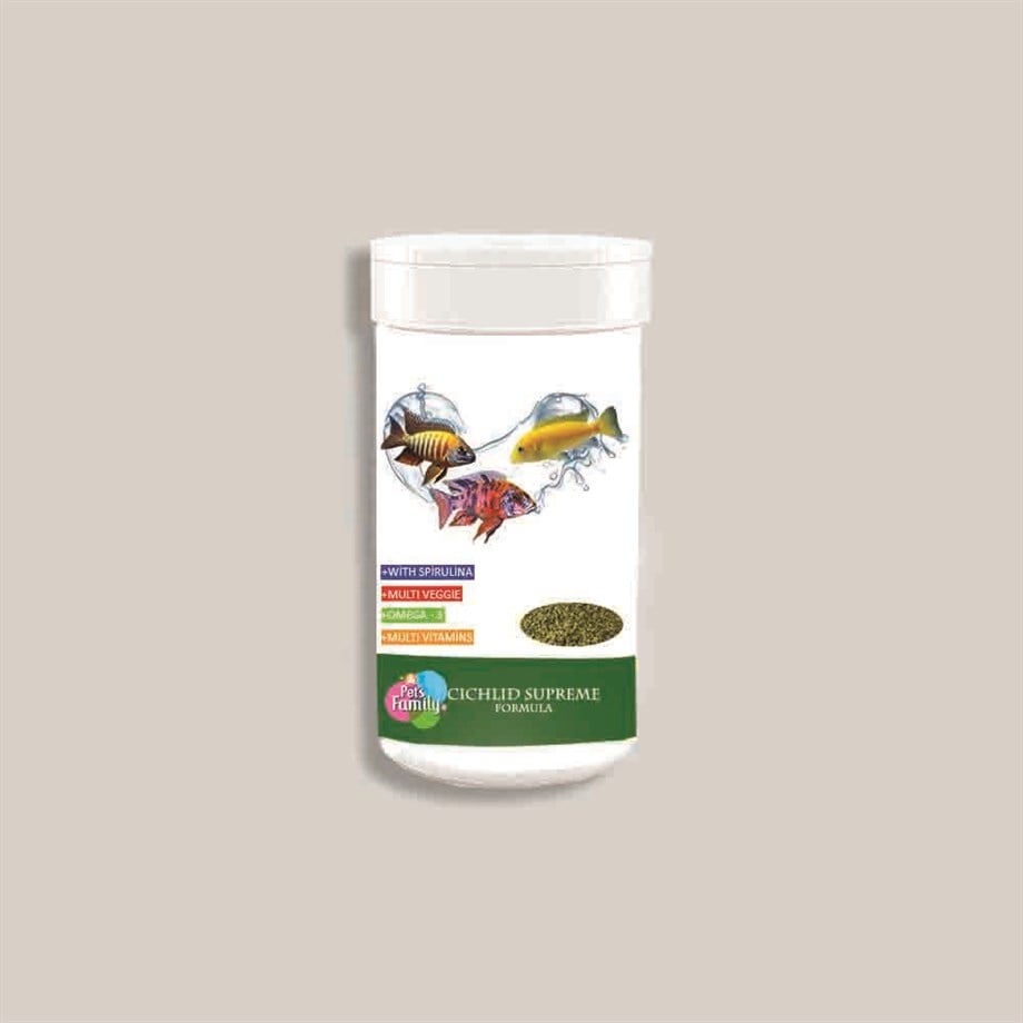 PETS FAMİLY CİCHLİD SUPREME FORMULA 10L/3Kg