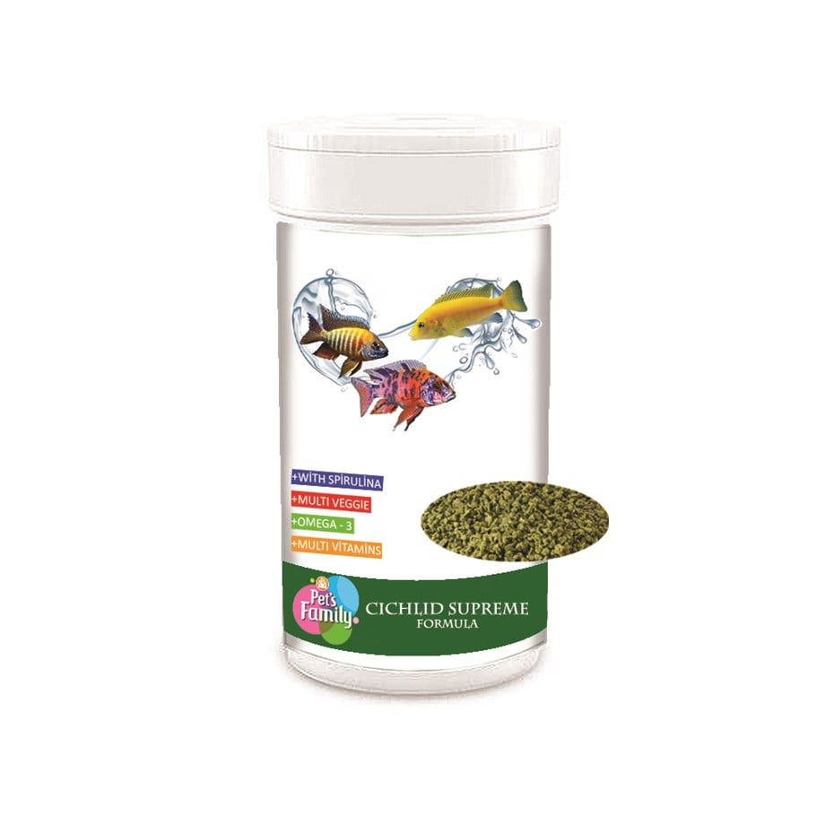 PETS FAMİLY CİCHLİD SUPREME FORMULA 250ML/90g
