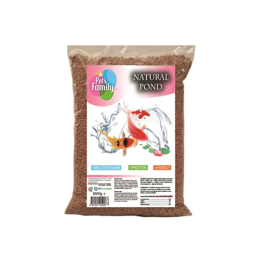 PETS FAMİLY NATURAL POND 1Kg