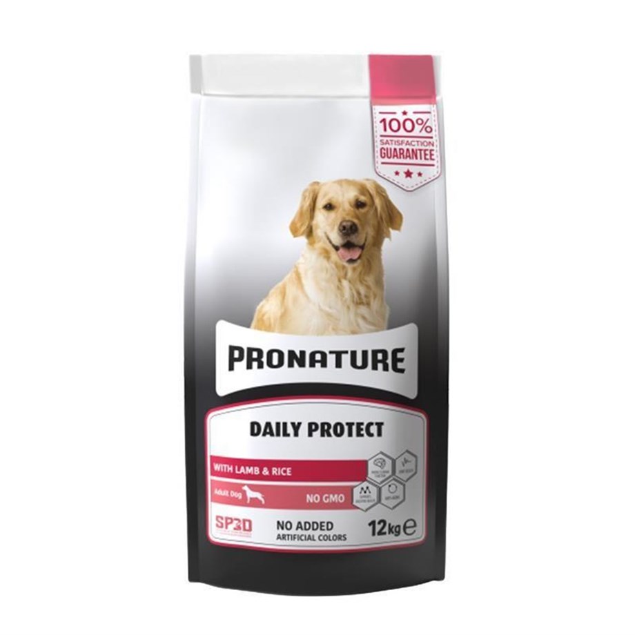 Pronature Kuzulu ve Pirinçli Yetişkin Köpek Maması 12kg