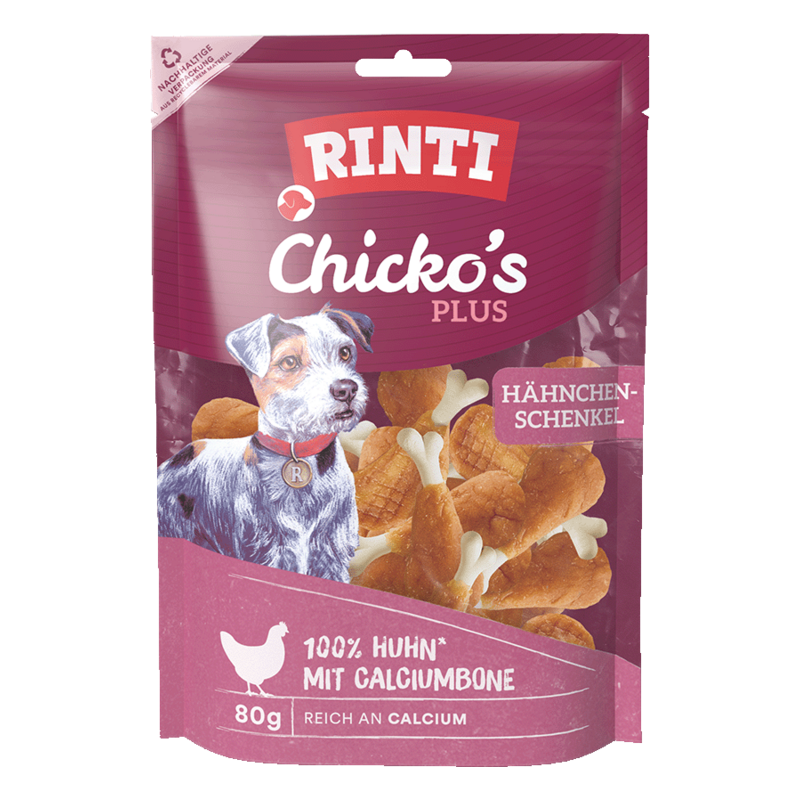 Rinti Chicko Plus Tavukbudu Köpek Ödülü 80 gr