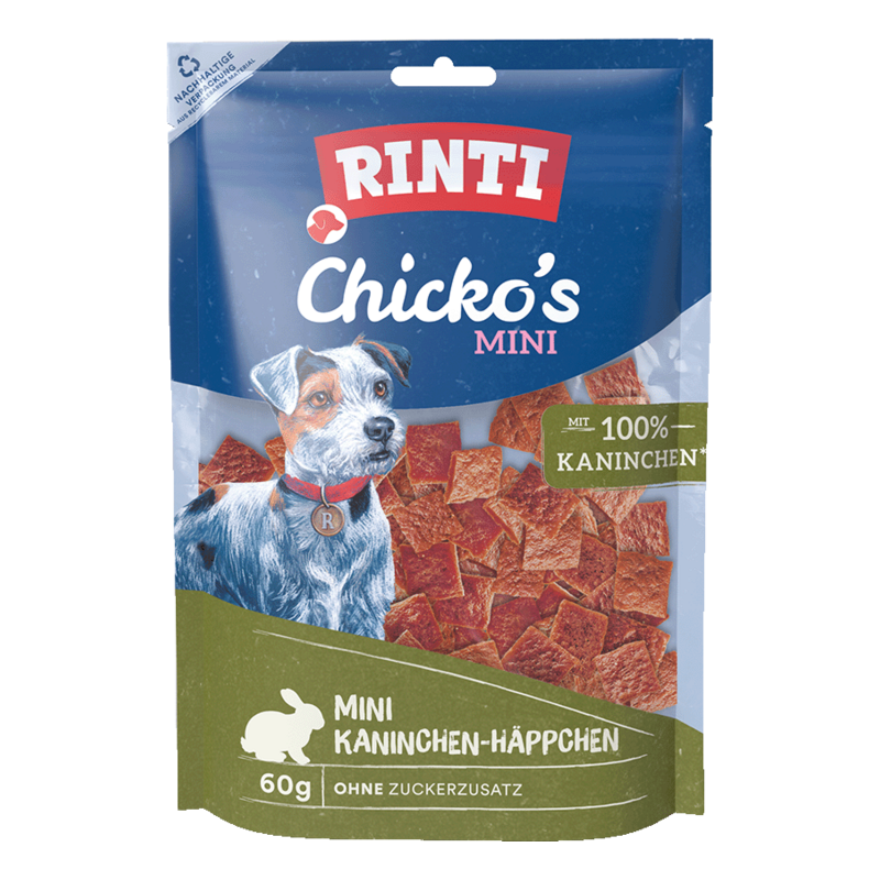 Rinti Chicko's Mini Tavşanlı Köpek Ödülü 60gr